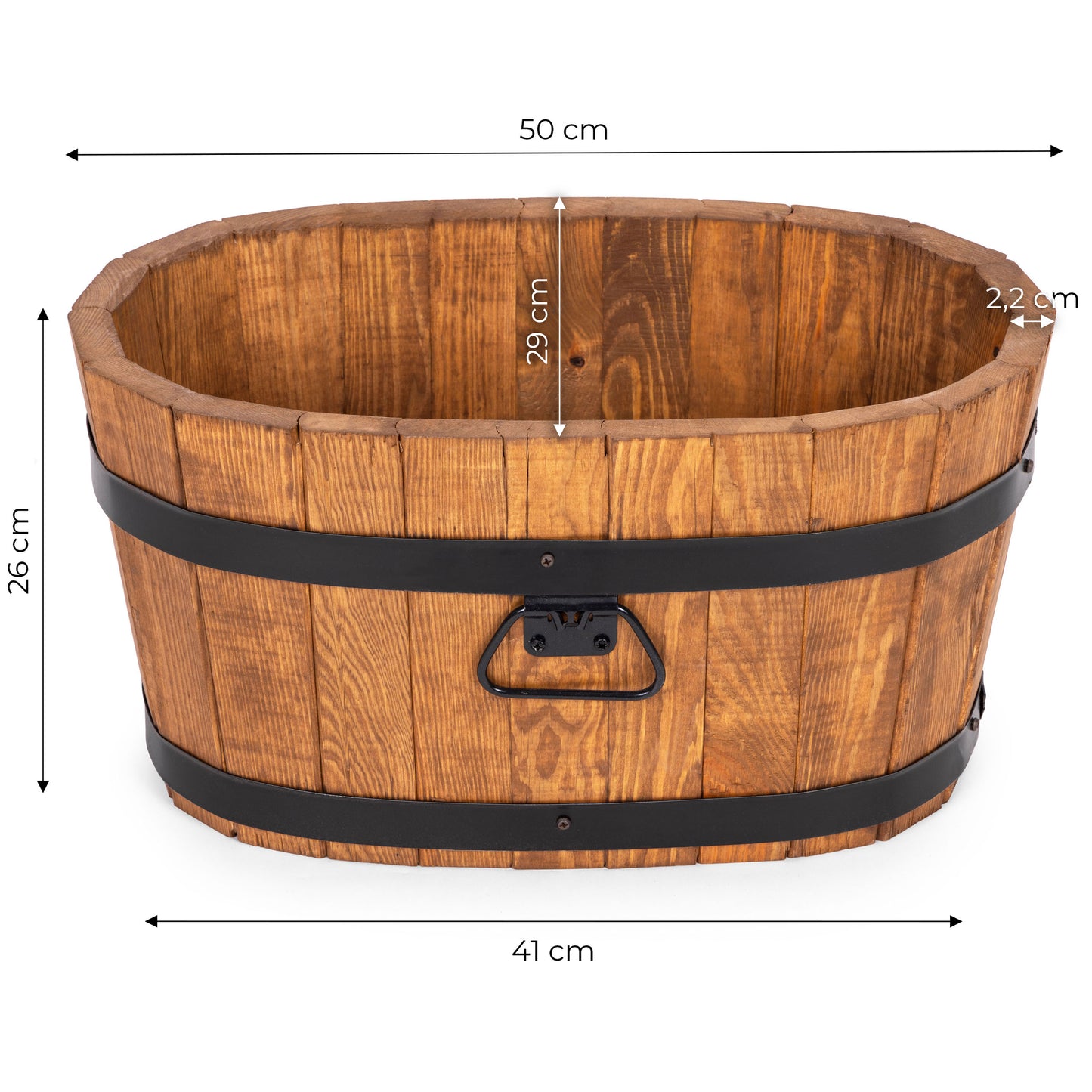 DONICZKA DREWNIANA KWIETNIK